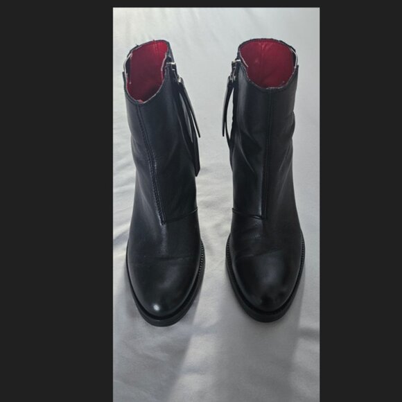 Liebeskind Berlin leather ankle boot, black, size 38/ US 7.5 - Picture 9 of 13